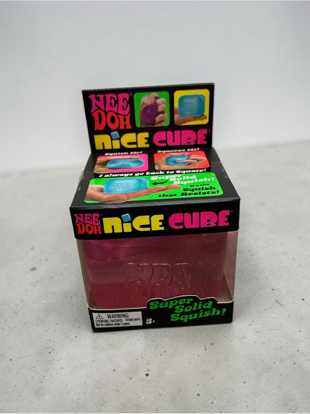 NeeDoh Nice Cube Super Solid Squish - NWT